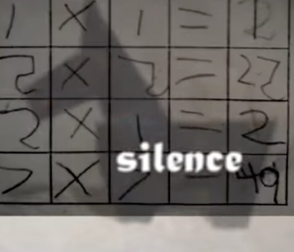 image from video "silence"